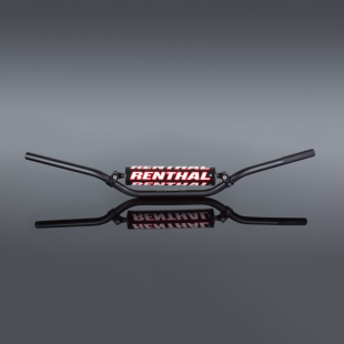 Алюминиевый руль RENTHAL 22 mm  черный 677-01-BK-03-219