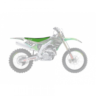 Обшивка сидения KAWASAKI KXF 450 '19 BLACKBIRD DOUBLE GRIP 3 E1433H