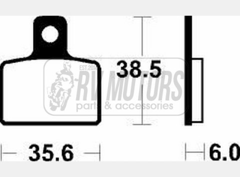 Тормозные колодки SBS 803HF