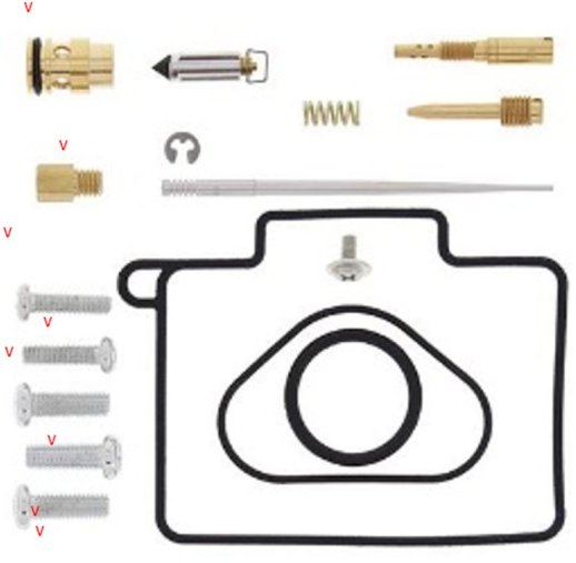 Ремкомплект карбюратора HONDA CR 125R '03 BEARING WORX CK30780 (26-1182)