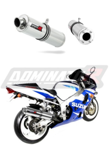 Прямоток Suzuki GSX-R 750 2001-2005 DOMINATOR круглый