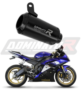 Прямоток Yamaha YZF R6 2006 - 2016 DOMINATOR GPS черный