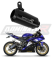 Прямоток Yamaha YZF R6 2006 - 2016 DOMINATOR GPS черный