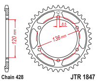 Приводная звезда JT JTR1847.51 (PBR 4324)