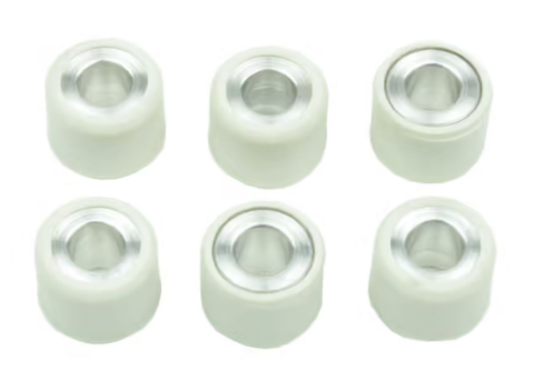 Ролики вариатора APRILIA AMICO/GULLIVER/SCARABEO/SONIC/SR 50, PIAGGIO BROVO/CIAO/GRILLO 50, YAMAHA BWS/CS/CT/CW/JOG/YH/YN/YQ/YW 50, 15 X 12 MM 5г  ATHENA S41000030P003 