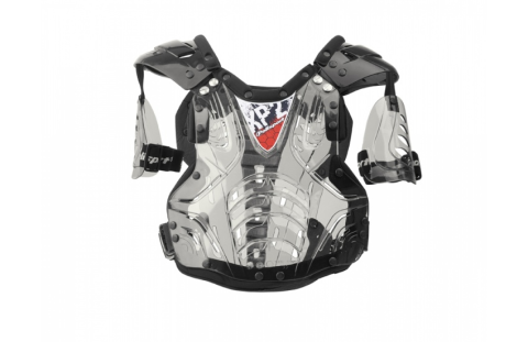 Защита груди POLISPORT чёрный/прозрачный XP2 JUNIOR 8000700005