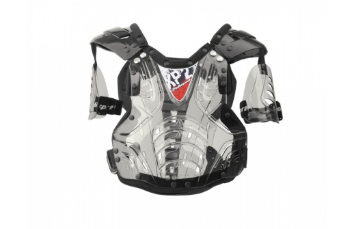 Захист грудей POLISPORT чорний/прозорий XP2 JUNIOR 8000700005