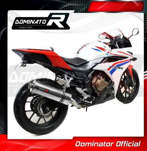 Прямоток DOMINATOR HONDA CBR 500 R 2016 - 2019 овальный
