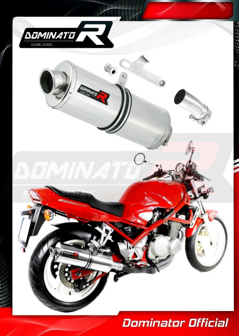 Прямоток DOMINATOR SUZUKI GSF 400 BANDIT GK75B 1991 - 1995 овальный