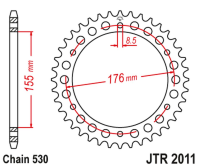 Приводная звезда TRIUMPH 955/1050 JT JTR2011.42ZBK