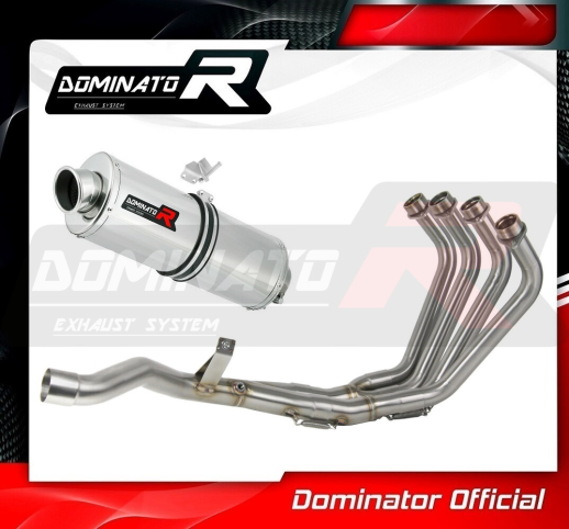 Вихлопна система DOMINATOR YAMAHA XJ6 N/S/F 600 DIVERSION 2009 – 2016 овальний 