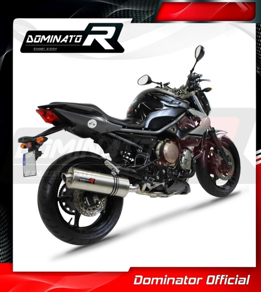 Вихлопна система DOMINATOR YAMAHA XJ6 N/S/F 600 DIVERSION 2009 – 2016 овальний 