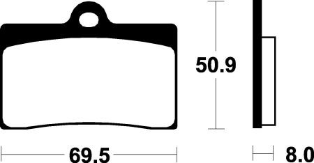 Тормозные колодки SBS 566RS
