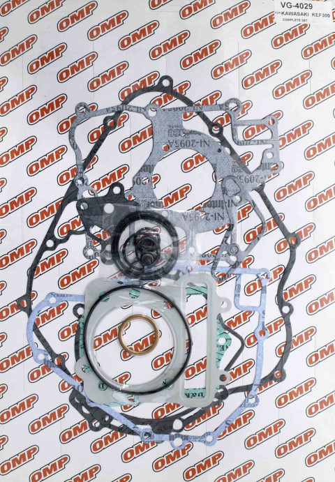 Полный комплект прокладок KAWASAKI KEF 300 LAKOTA '95-'04, KLF300 '86-'04 OMP VG4029