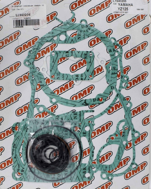 Повний комплект прокладок YAMAHA YZ 125 &#39;94-&#39;97 OMP L1940206