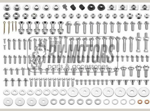 Комплект болтів пластику ACCEL BKP-03 HONDA CR/CRF