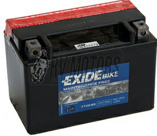 Акумулятор EXIDE ETX9-BS=YTX9-BS