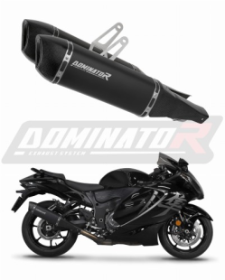 Прямоток Suzuki GSX 1300 R Hayabusa 2021 - 2026 DOMINATOR HP6 черный