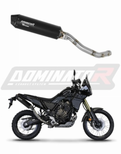 Прямоток Yamaha Tenere 700 2019 - 2020 DOMINATOR MX2 BLACK
