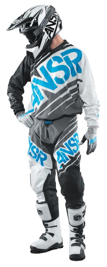 Джерсі ANSWER SYNCRON ANS458451/L чорний/білий/синій