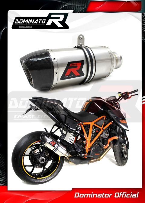 Прямоток DOMINATOR KTM 1290 SUPER DUKE R HP1 2014 - 2016