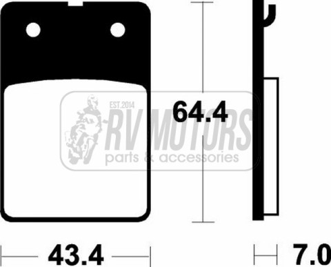 Тормозные колодки SBS 133HF