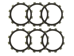 Фрикционные диски сцепления YAMAHA YFM250 RAPTOR '08-'09, TT250R '93-'99, XG250 TRICKER '03-'06 (EBS2370)  BRONCO AT-03656C