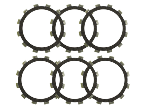 Фрикционные диски сцепления YAMAHA YFM250 RAPTOR '08-'09, TT250R '93-'99, XG250 TRICKER '03-'06 (EBS2370)  BRONCO AT-03656C