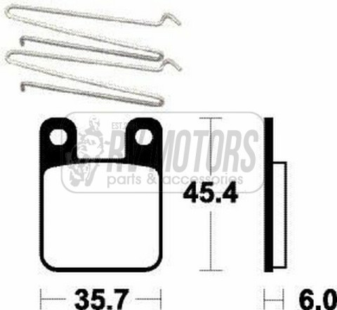 Тормозные колодки SBS 819HF