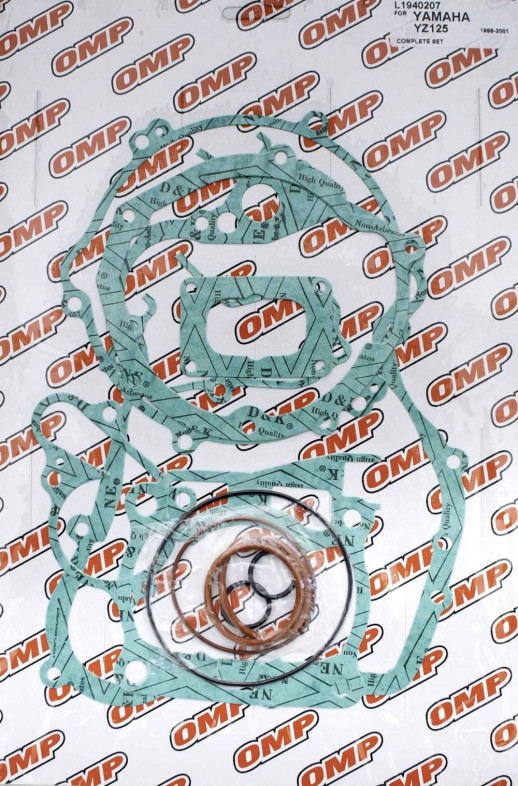 Повний комплект прокладок YAMAHA YZ 125 &#39;98-&#39;01 OMP L1940207