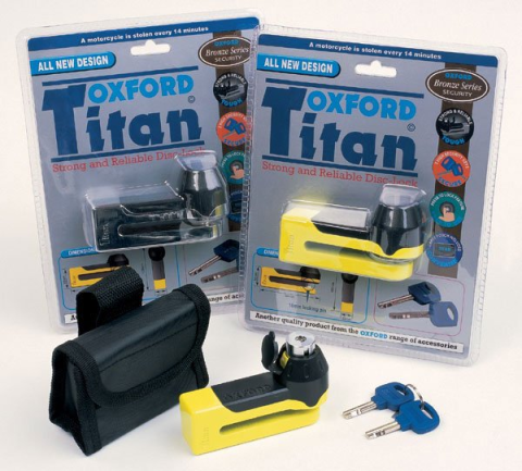 Замок на тормозной диск OXFORD OF50 10мм хром