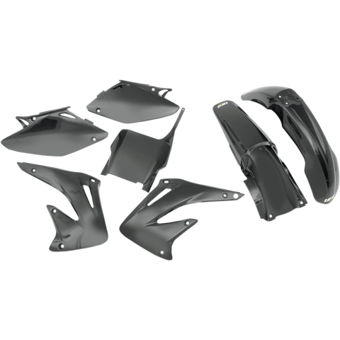 Комплект пластика UFO HONDA CRF 450 R '04 (чёрный) (HO107E001) HOKIT107001