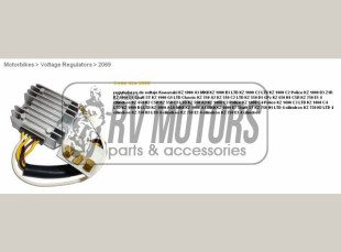 Регулятор напряжения KAWASAKI KZ550/650/750/1000 DZE ELEKTRYKA 2069-01