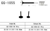 Клапан впускной HONDA TRX 420 FE '09-'15, TRX500FE '05-'16, TRX 500FA '01-'17 VESRAH GG-1055-IN