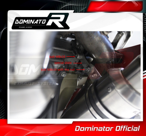 Прямоток DOMINATOR DUCATI 1199 PANIGALE 2012 - 2014