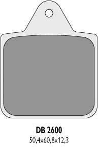 Тормозные колодки DELTA BRAKING DB2600QD-D (FA273)