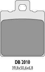 Колодки гальмові DELTA BRAKING DB2010MX-D (FA47)