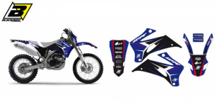 Комплект наклеек YAMAHA WR 250F '07-'14, WR 450F '07-'11 BLACKBIRD DREAM 4 E2234N