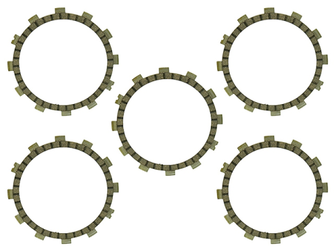 Фрикционные диски сцепления YAMAHA SR 250`94-00  (EBS2261)  PSYCHIC MC-03781C