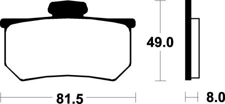 Гальмівні колодки SBS 599RS