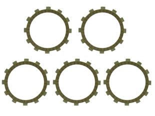 Фрикционные диски сцепления SUZUKI RM 80/85 '84-'15, DR 125, GN 125, RV 125 (EBS3318R) PSYCHIC MX-03215P