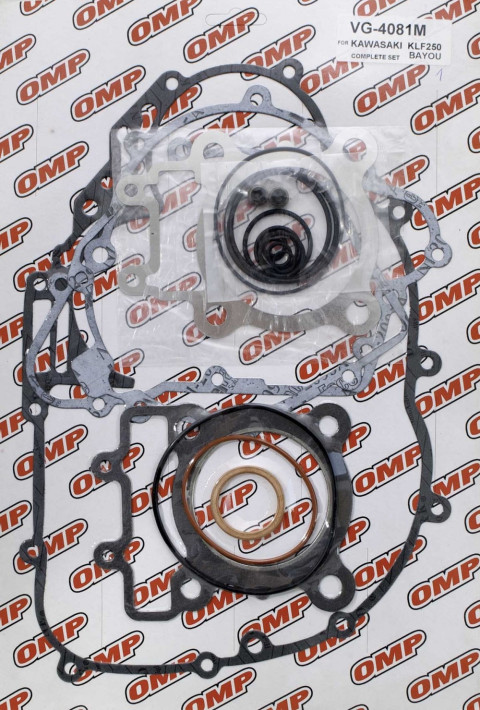 Полный комплект прокладок KAWASAKI KLF 250 BAYOU '03-'09 OMP VG4081M