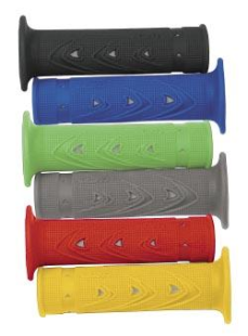 Ручки руля PROGRIP (22+25MM 125MM) серебро PG721