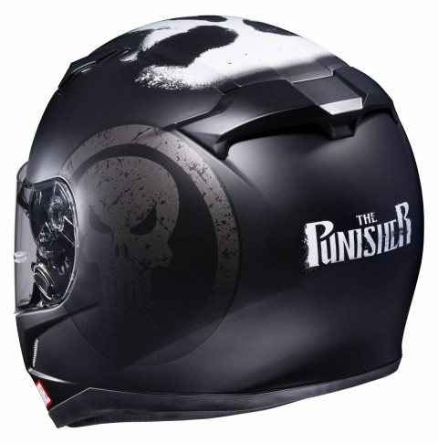 Шлем HJC CL-17 MARVEL The Punisher. Размер S. 