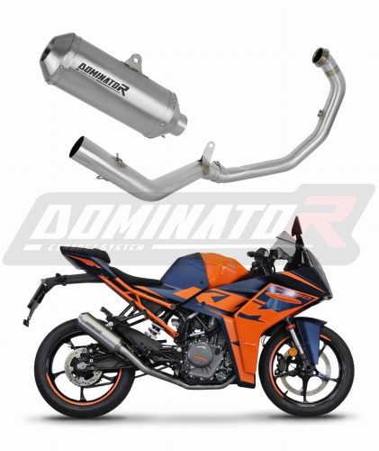 Полная система выхлопа KTM RC 390 2022 - 2024 DOMINATOR овальный G2
