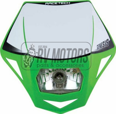 Обтекатель с фарой Кросс RACETECH MASKVE00006