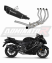 Полная система выхлопа Suzuki GSX 1300 R Hayabusa 2021 - 2024 DOMINATOR HP6 черный