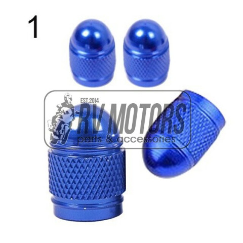 Колпачки ниппеля пуля синие