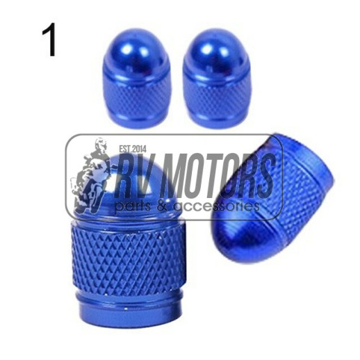 Ковпачки ніпеля куля сині