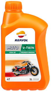 Моторное масло Repsol V-Twin 20W50 4T 1л 
